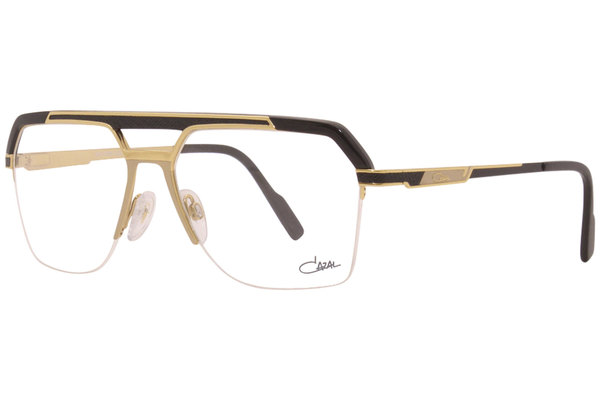  Cazal 7086 Eyeglasses Men's Half Rim Pilot Shape Optical Frame 
