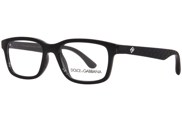  Dolce & Gabbana DX-5097 Eyeglasses Youth Kids Girl's Full Rim Rectangle Shape 