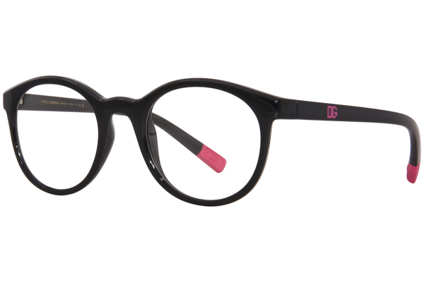  Dolce & Gabbana DX5095 Eyeglasses Youth Girl's Full Rim Round Shape 