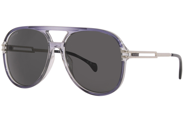  Gucci GG1104S Sunglasses Men's Pilot 