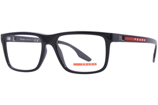  Prada Linea Rossa VPS02O Eyeglasses Men's Full Rim Rectangle Shape 