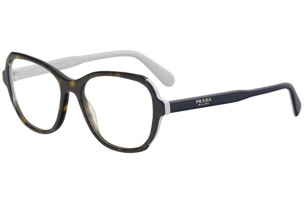  Prada Women's Eyeglasses PR 03VS Full Rim Optical Frame 