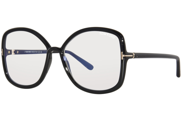  Tom Ford TF5845-B Eyeglasses Women's Full Rim Butterfly Shape 