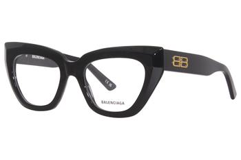 Balenciaga BB0238O Eyeglasses Women's Full Rim Cat Eye