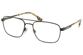 Burberry Crescent BE1340 Eyeglasses Men's Full Rim Rectangle Shape