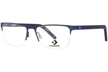 Converse CV3016 Eyeglasses Men's Semi Rim Rectangle Shape