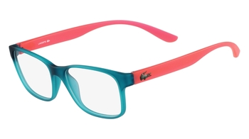 Lacoste L3804B Eyeglasses Youth Kids Full Rim Rectangle Shape