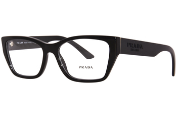 Prada PR-11YV Eyeglasses Women's Full Rim Rectangle Shape