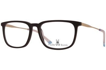 Psycho Bunny PB104 Eyeglasses Youth Boy's Full Rim Rectangular Optical Frame
