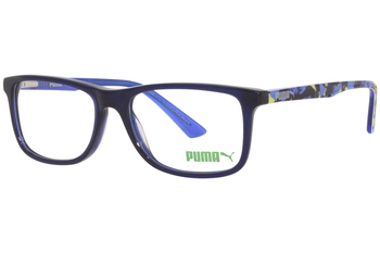 Puma Junior PJ0020O Eyeglasses Youth Full Rim Rectangle Shape