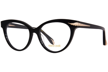 Roberto Cavalli VRC018 Eyeglasses Women's Full Rim Cat Eye