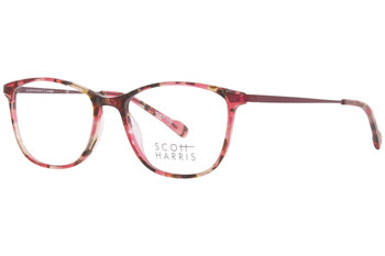 Scott Harris SH-742 Eyeglasses Women's Full Rim Oval Shape