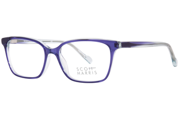 Scott Harris SH-792 Eyeglasses Women's Full Rim Square Shape
