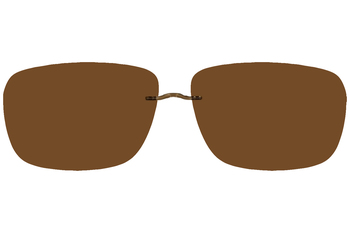 Silhouette Blend 5076-Bridge Style Clip-On Sunglasses