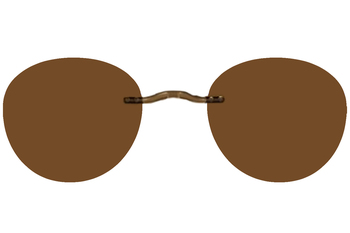 Silhouette Momentum 5076 Clip-On Polarized Sunglasses Lenses