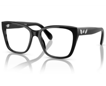 Swarovski SK2008 Eyeglasses Women's Full Rim Square Shape