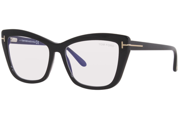 Tom Ford TF5826-B Eyeglasses Women's Full Rim Cat Eye