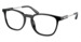 Prada PR 19ZV Eyeglasses Men's Full Rim Pillow Shape