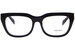 Prada PR A03V Eyeglasses Women's Full Rim Square Shape