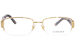 Versace Eyeglasses VE1175-B Semi Rim Rectangle Shape