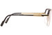 Cazal 7086 Eyeglasses Men's Half Rim Pilot Shape Optical Frame