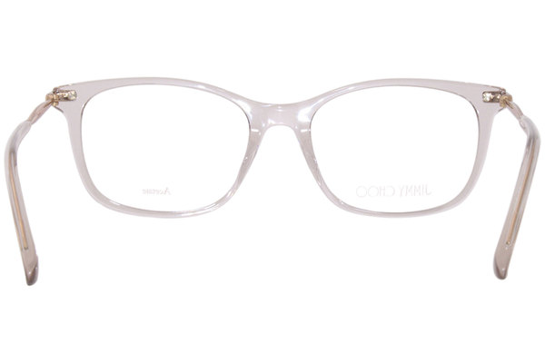 Jimmy Choo Jc Fwm Eyeglasses Women S Nude Copper Full Rim