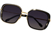 Fred FG40041U Sunglasses Women's Square Shape