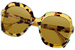 Gucci GG1240S Sunglasses Women's Oversized Shape