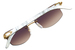 Cartier Rimlesssun CT0017RS Sunglasses Rectangle Shape