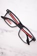 Prada Linea Rossa VPS02O Eyeglasses Men's Full Rim Rectangle Shape