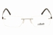 Silhouette Eyeglasses Titan Accent Chassis 5452 Rimless Optical Frame