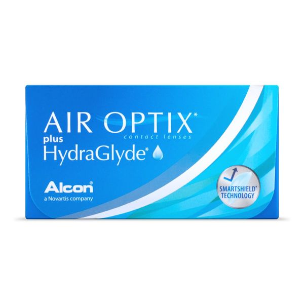  Air Optix Plus Hydraglyde 6-Pack Contact Lenses By Alcon 
