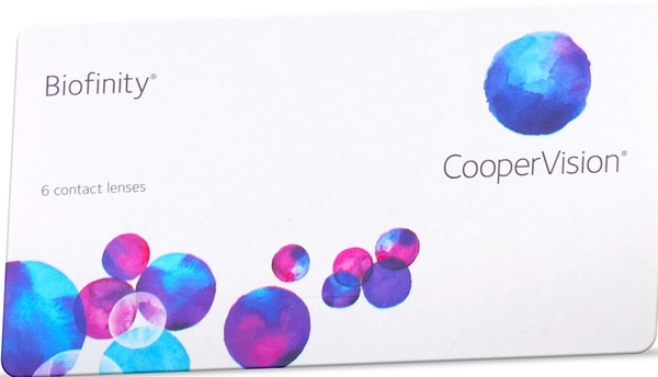  Biofinity Contact Lenses 6 Pack By CooperVision 