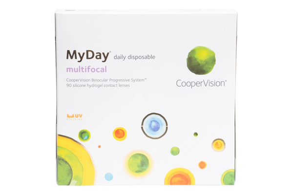  MyDay Multifocal Contact Lenses 90-Pack By Cooper Vision 