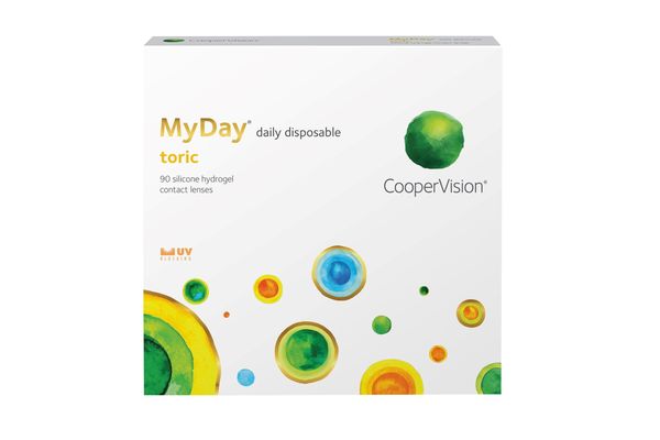  MyDay Toric Contact Lenses 90-Pk By CooperVision 