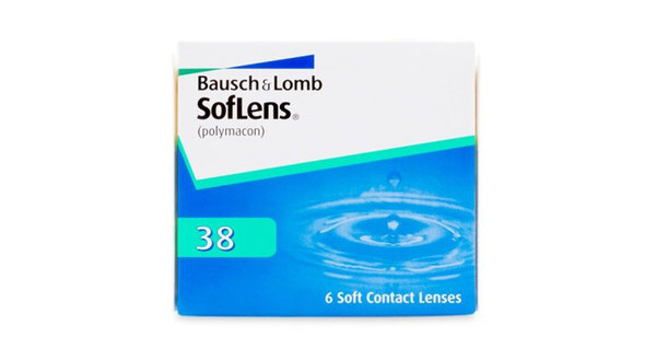  Soflens 38 Contact Lenses 6-Pack 