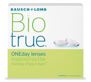 Biotrue ONEday 90-Pack Contact Lenses by Bausch + Lomb