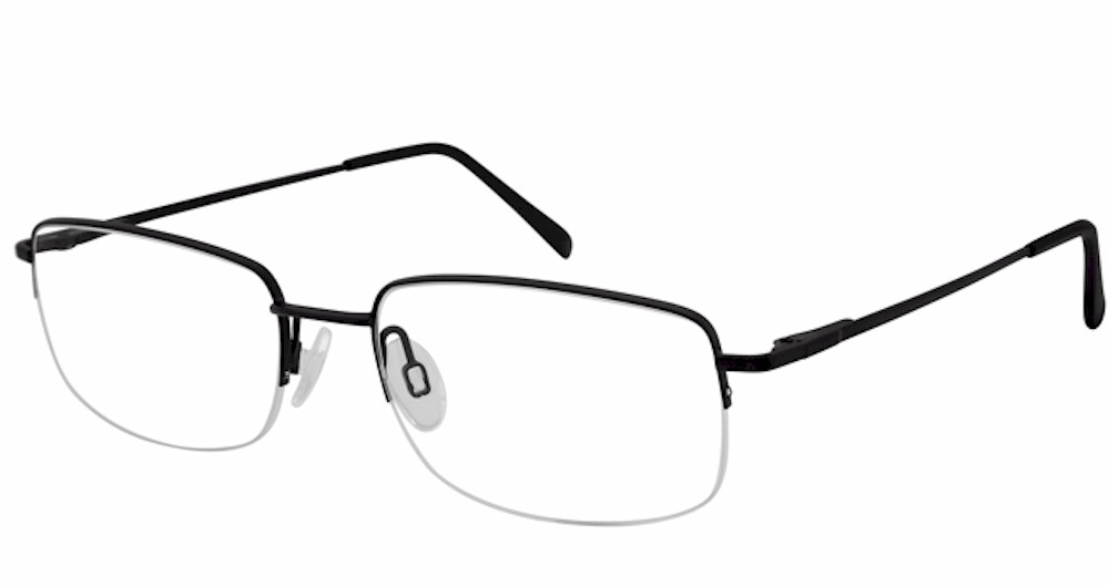 Aristar By Charmant Ar30700 Eyeglasses Men S Semi Rim Rectangular Optical Frame