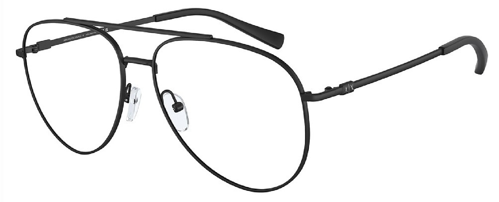 Armani Exchange AX1055 Eyeglasses Men's Full Rim Pilot | EyeSpecs.com