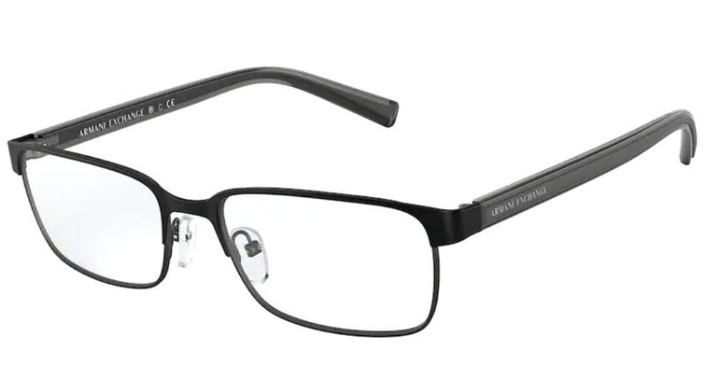 Armani Exchange AX1042 Eyeglasses Frame Men's Full Rim Rectangular Shape |  