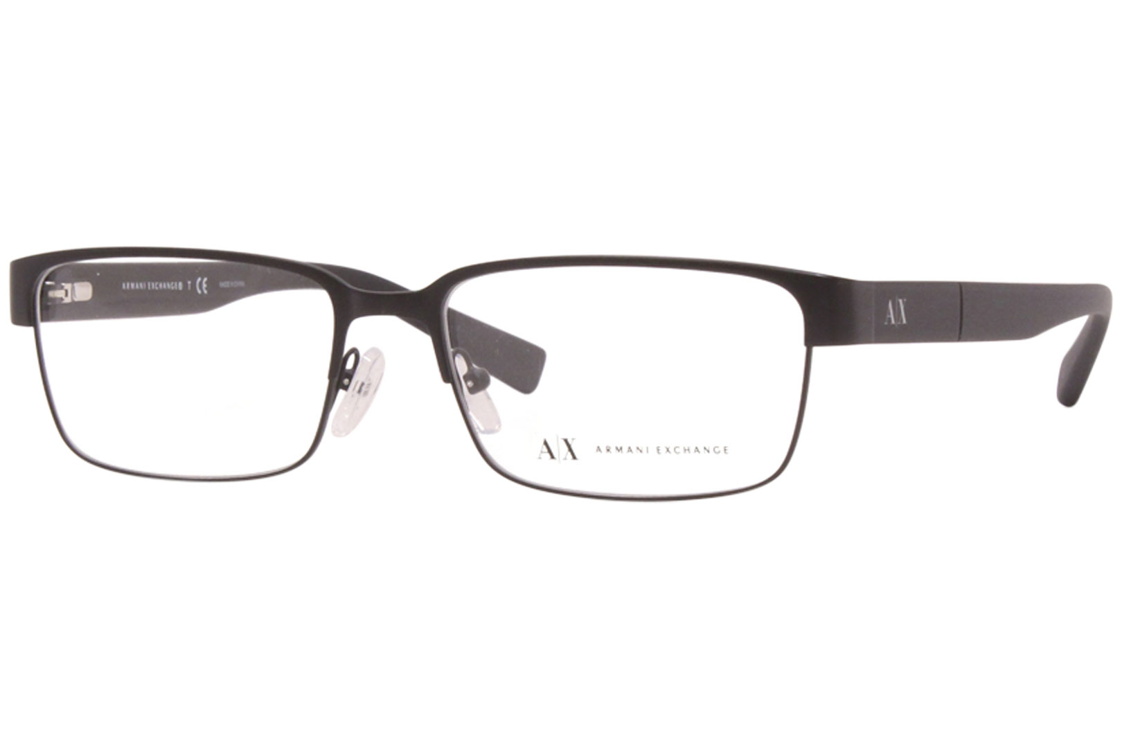 Armani Exchange Eyeglasses Men s AX1017 6063 Matte Black 56 17