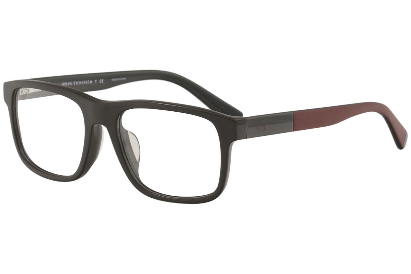 Armani Exchange Men's Eyeglasses AX3025 AX/3025 Full Rim Optical Frame |  