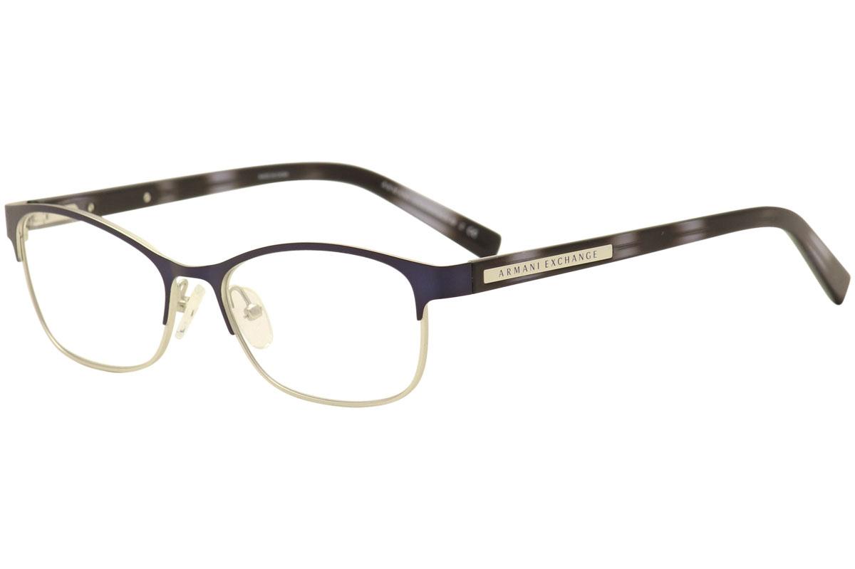 Armani Exchange Women's Eyeglasses AX1010 6010 Full Rim Optical Frame |  