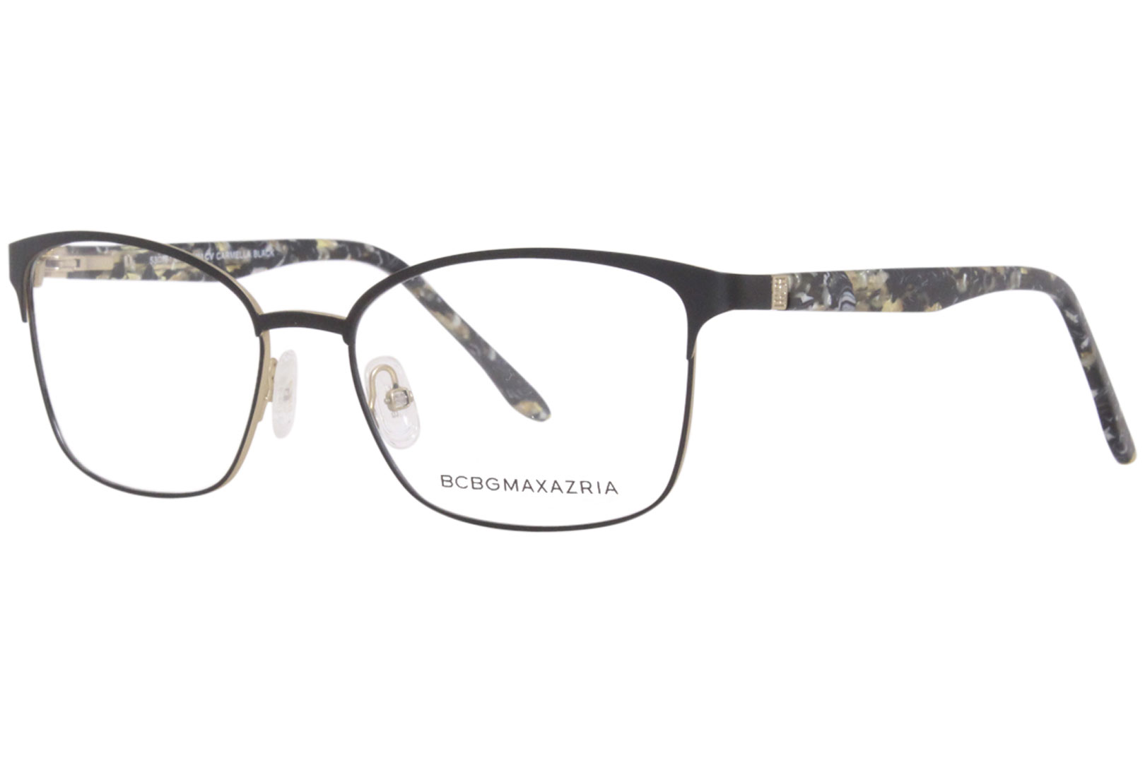 BCBGMaxazria Eyeglasses Frame Women s Carmella Eggplant 53 16 135mm