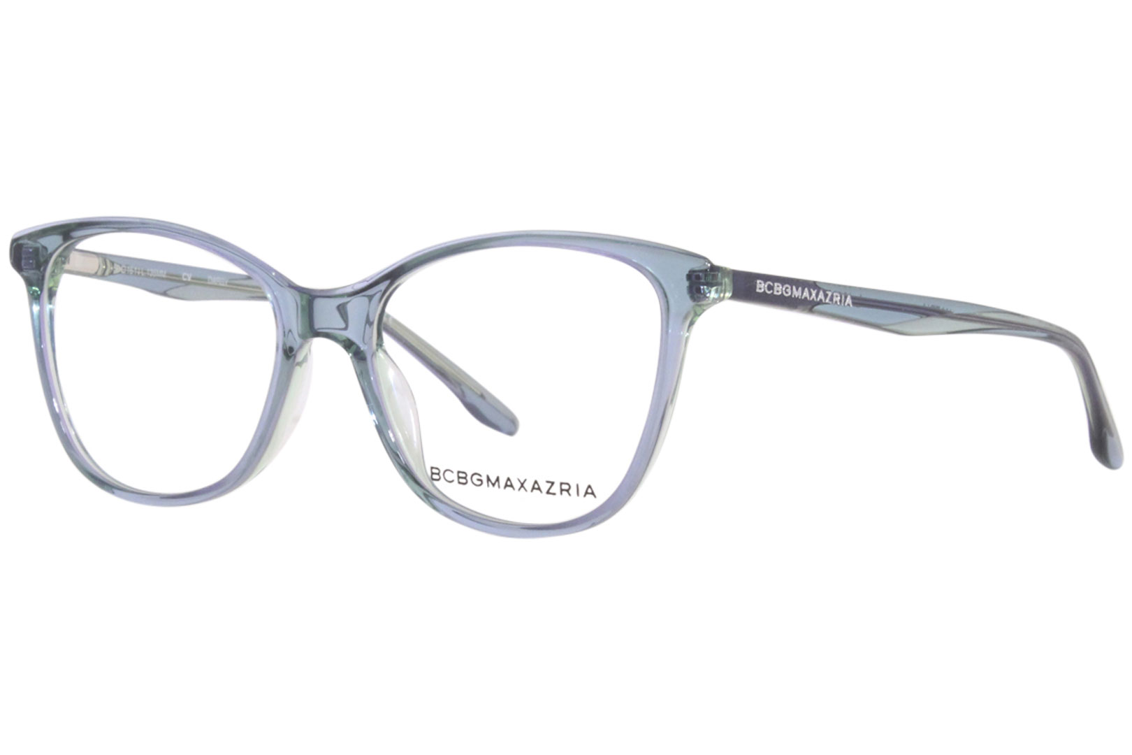 BCBGMaxazria Eyeglasses Frame Women s Darby Teal Laminate 50 16