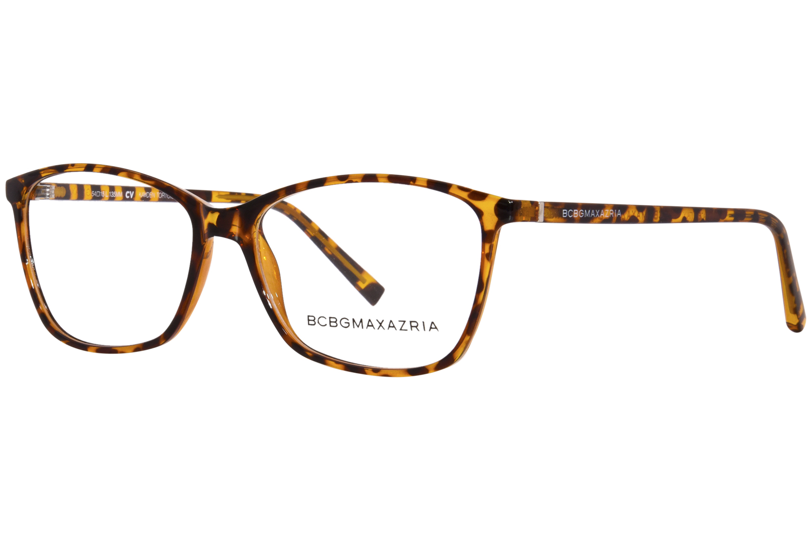 BCBGMaxazria Kayden Eyeglasses Women s Tortoise Full Rim Oval