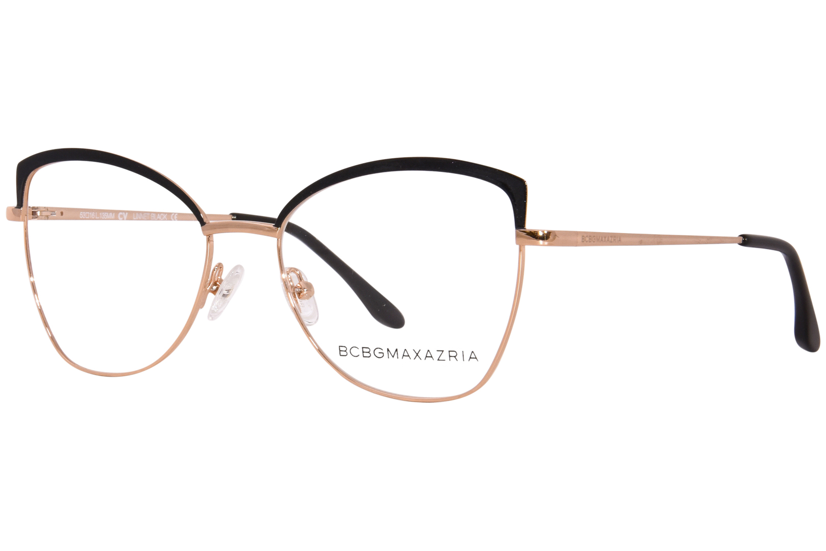 BCBGMaxazria Linnet Eyeglasses Women s Full Rim Cat Eye