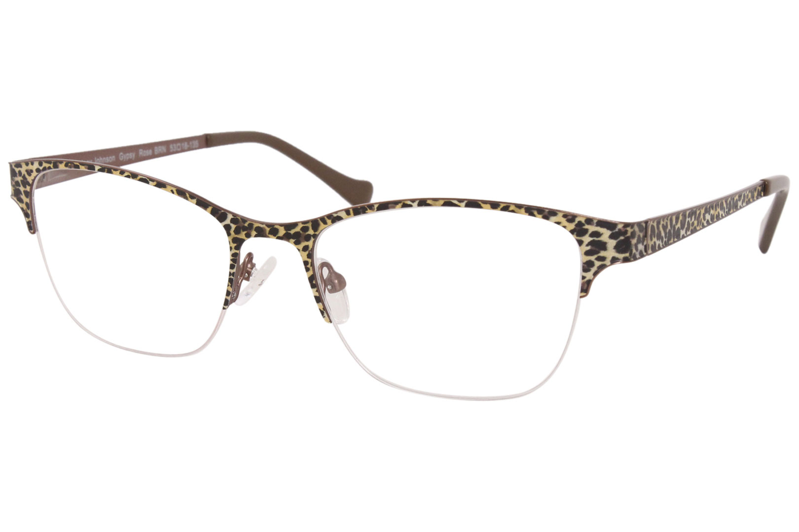 betsey johnson leopard glasses