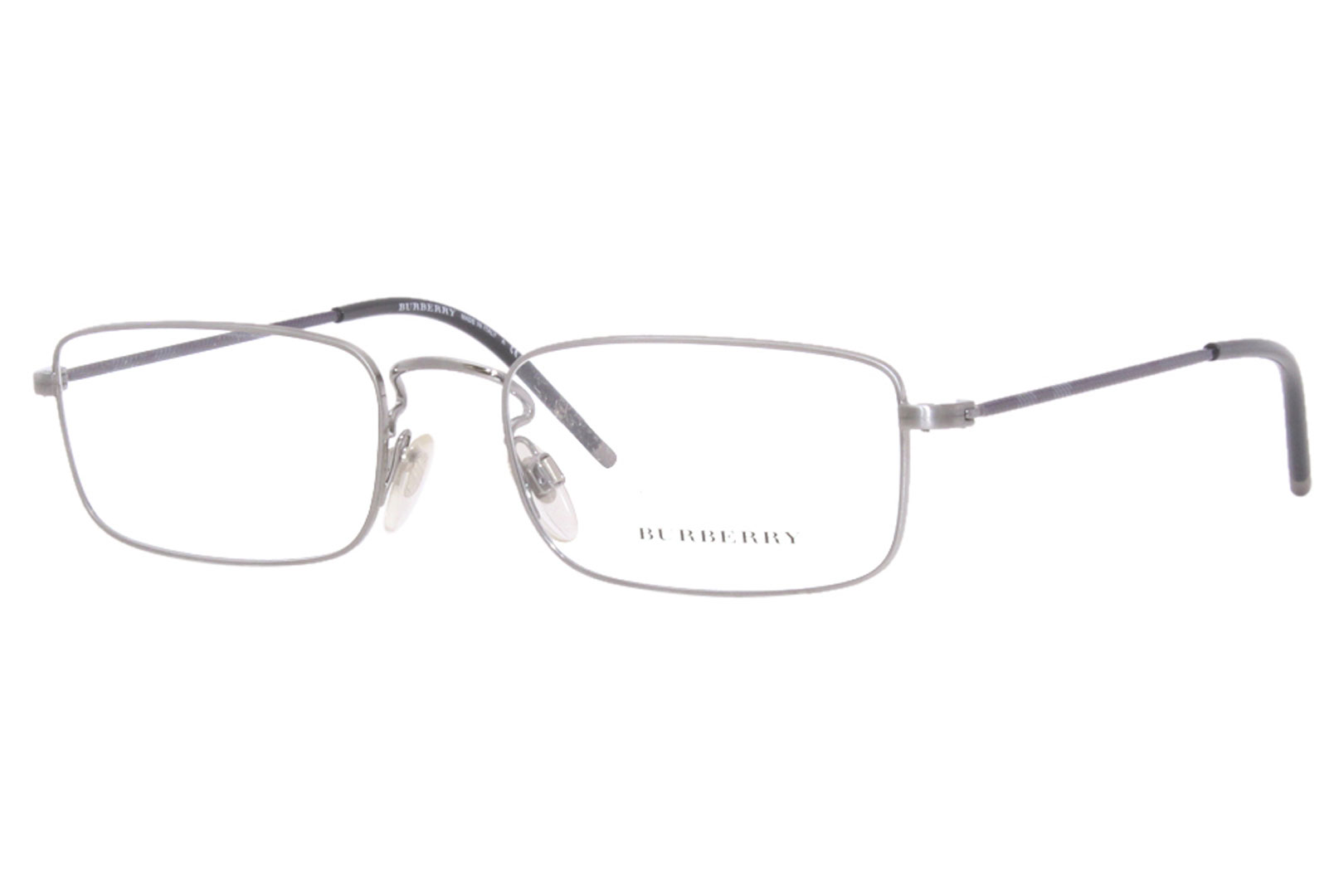 Burberry B-1274 Eyeglasses Frame Men's Full Rim Rectangular 