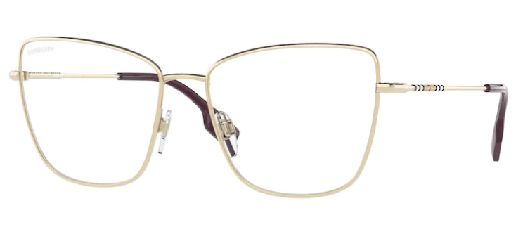 Burberry Bea BE1367 Eyeglasses Women's Full Rim Cat Eye 